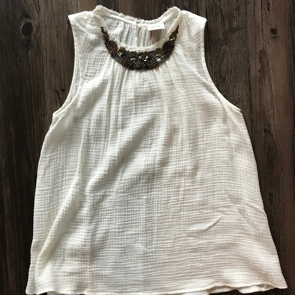 Knox Rose White Tank Top